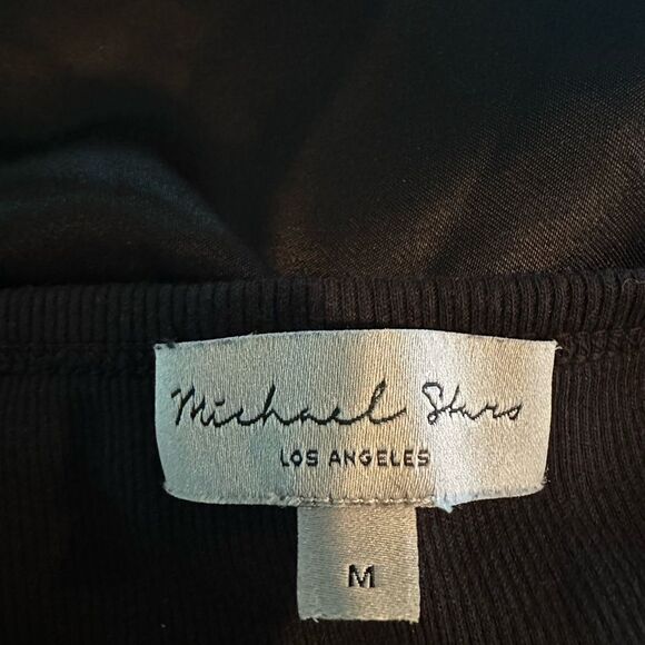 Michael Stars Bridgette Mixed Media Tank Midi Dress New! - Picture 12 of 14